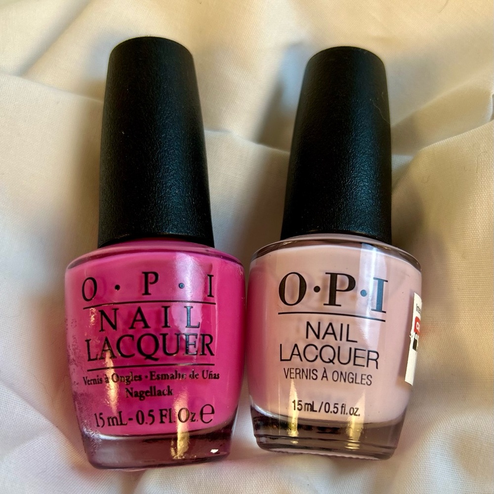 Bundle of 2 New OPI Nail Polish / Pink
